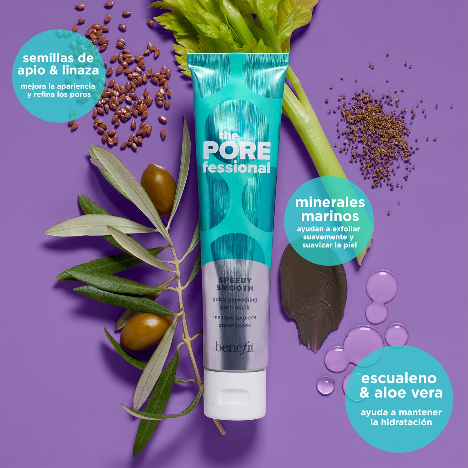 SPEEDY SMOOTH MASK (MASCARILLA FACIAL QUE SUAVIZA LOS POROS INSTANTÁNEAMENTE)